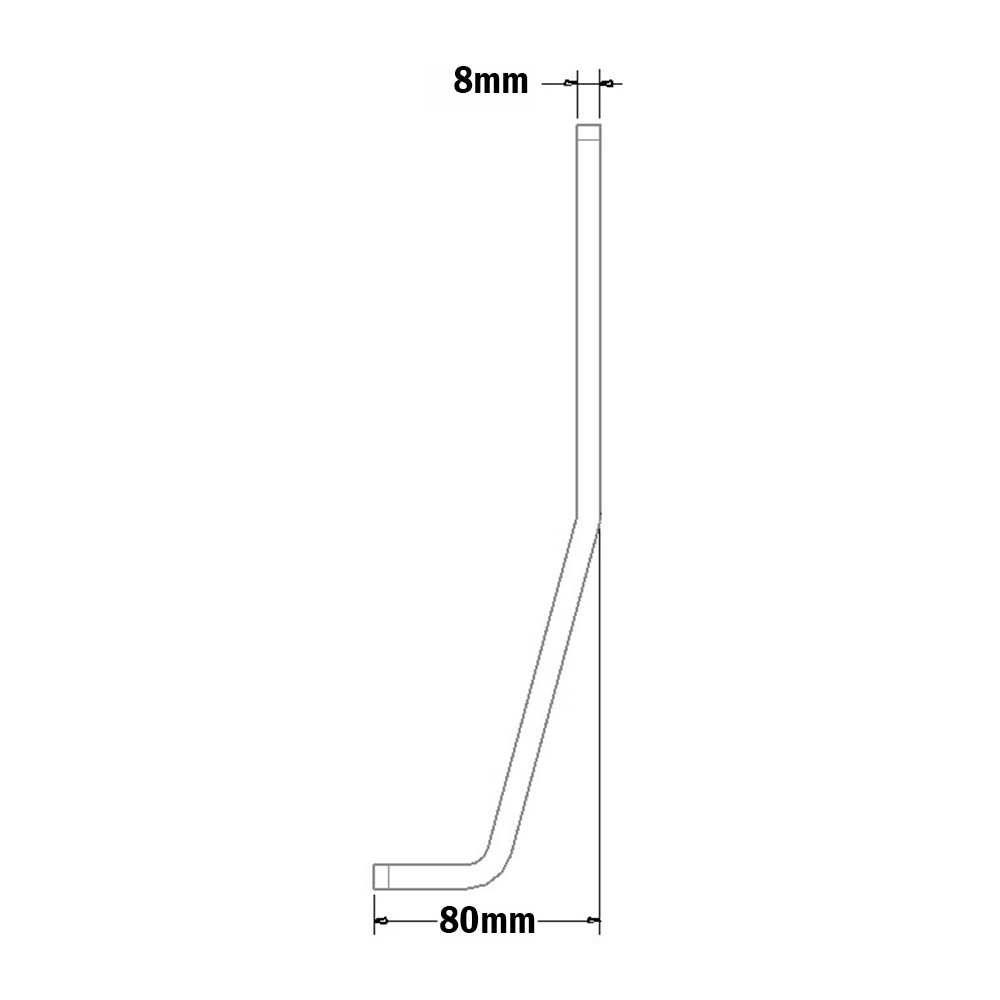 34-270-0 MODULAR SOLUTIONS FLOOR FASTENING BRACKET 270